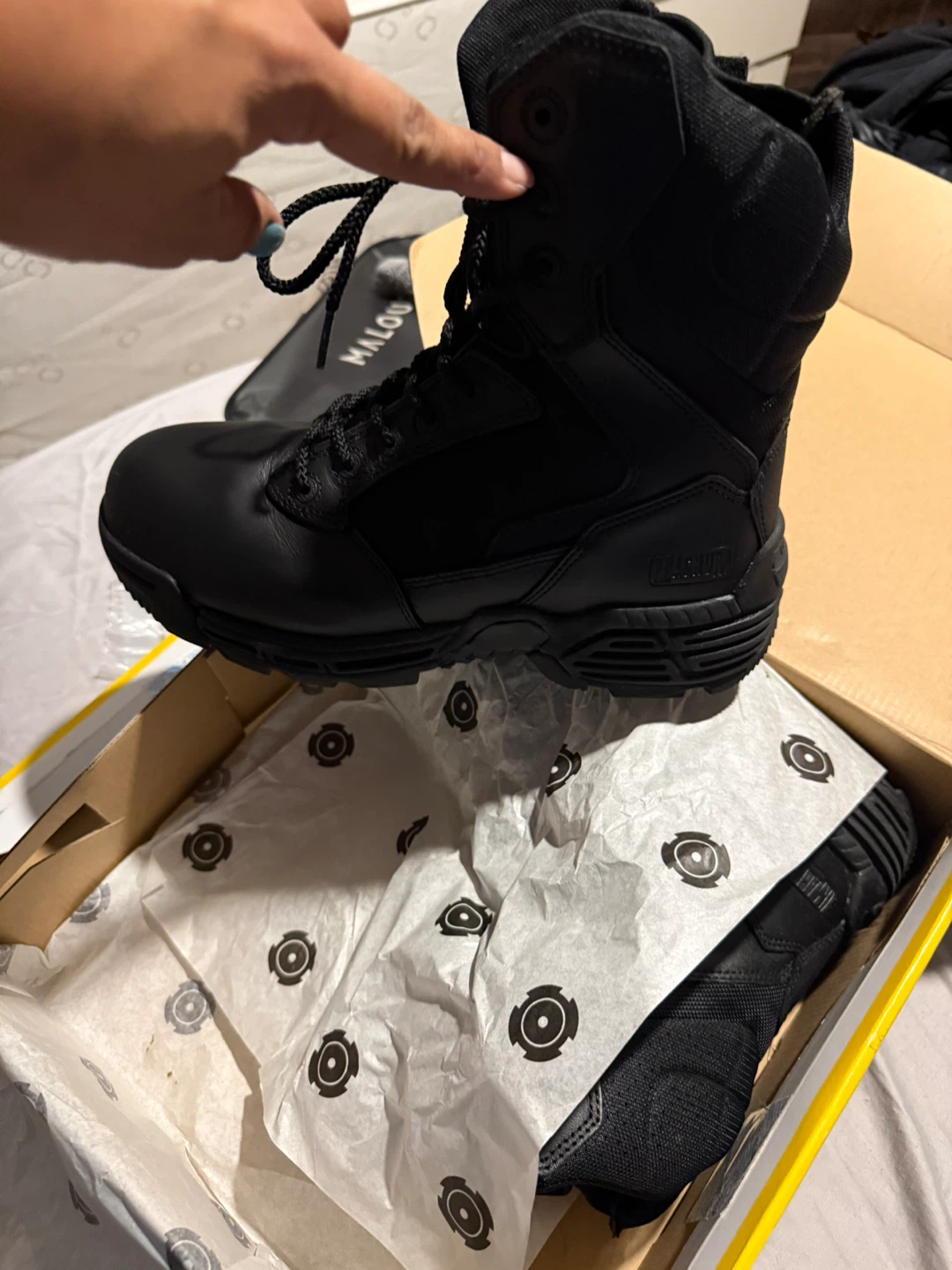 Magnum Black Tactical Boots with Box - photo 4
