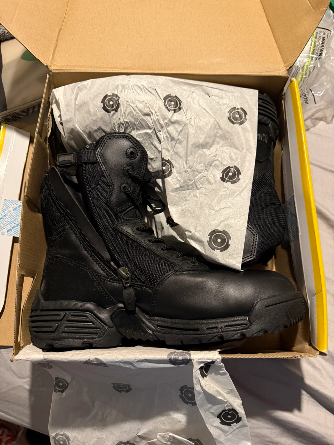 Magnum Black Tactical Boots with Box