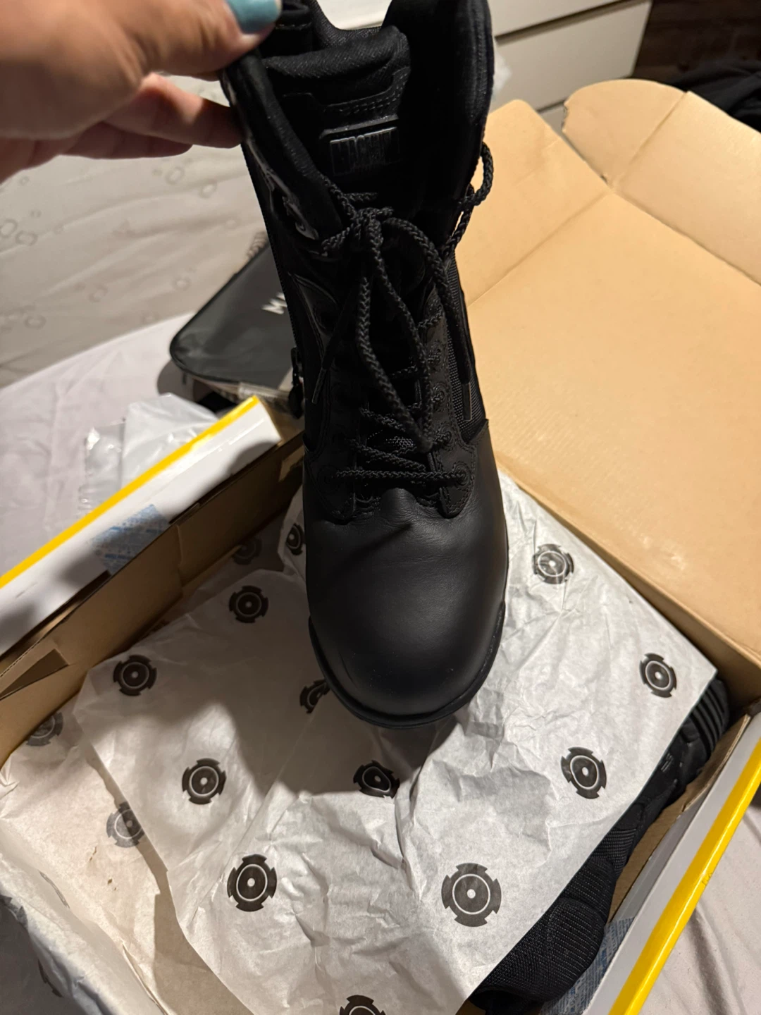 Magnum Black Tactical Boots with Box - photo 3