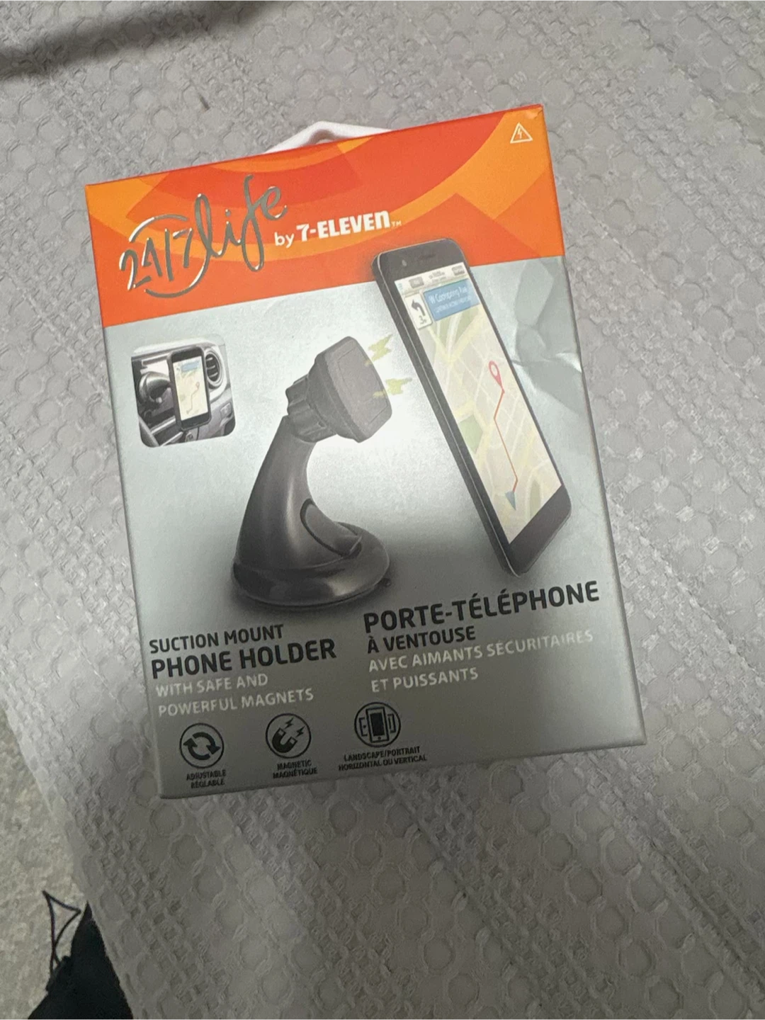 24/7 Life by 7-Eleven Suction Mount Phone Holder