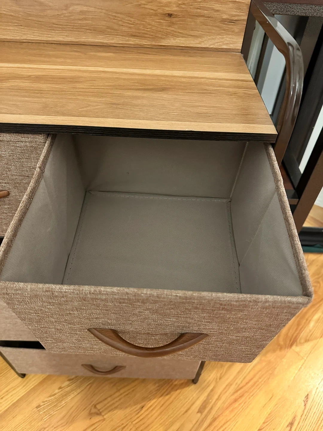 5-Drawer Fabric Dresser Storage Tower - photo 3