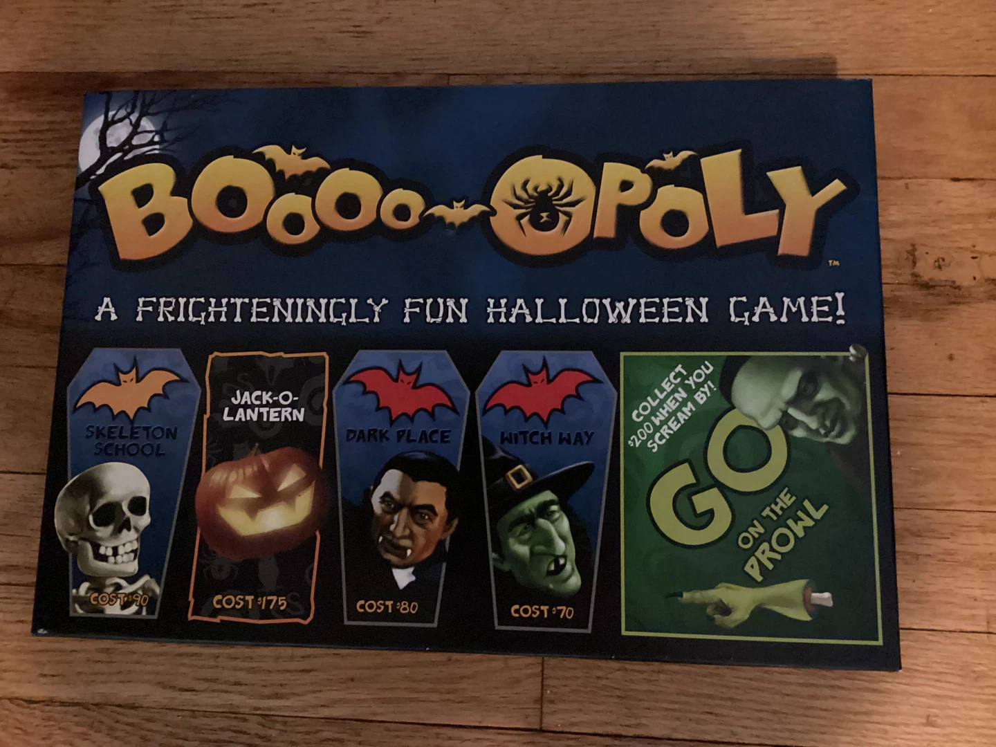 Boo-opoly Halloween Board Game