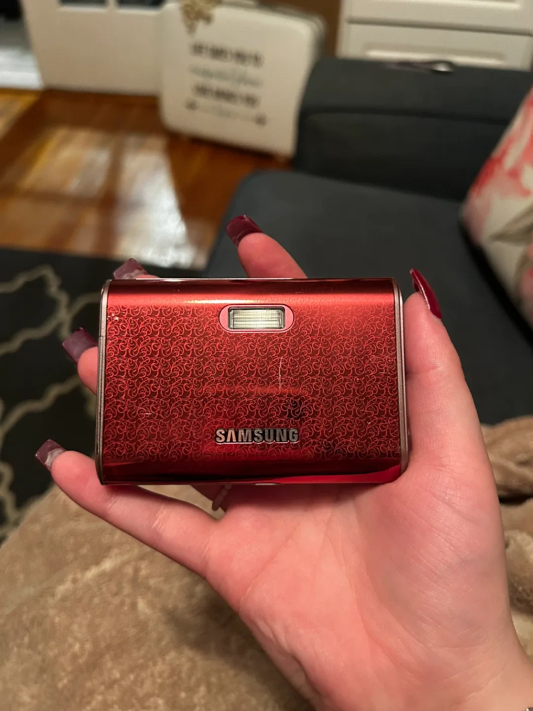 Samsung i70 Digital Camera - Red thumbnail