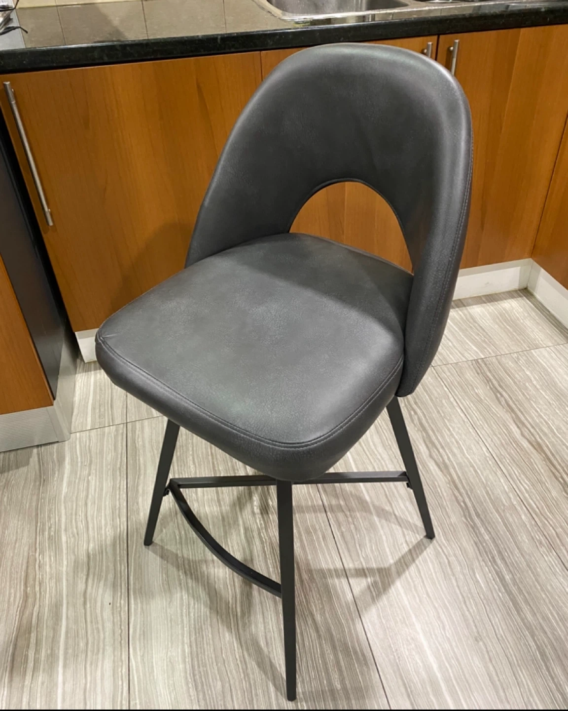 Grey Counter Stool - photo 3