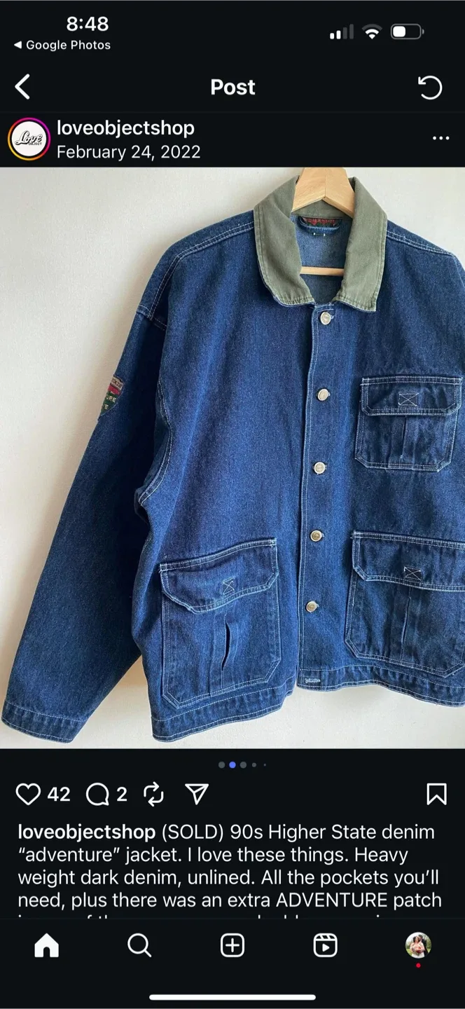 Vintage Barn Jacket Higher State Denim Adventure Jacket image indicator(3)