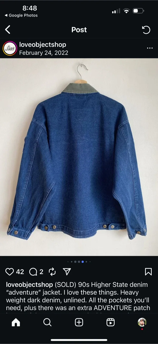 Vintage Barn Jacket Higher State Denim Adventure Jacket image indicator(6)