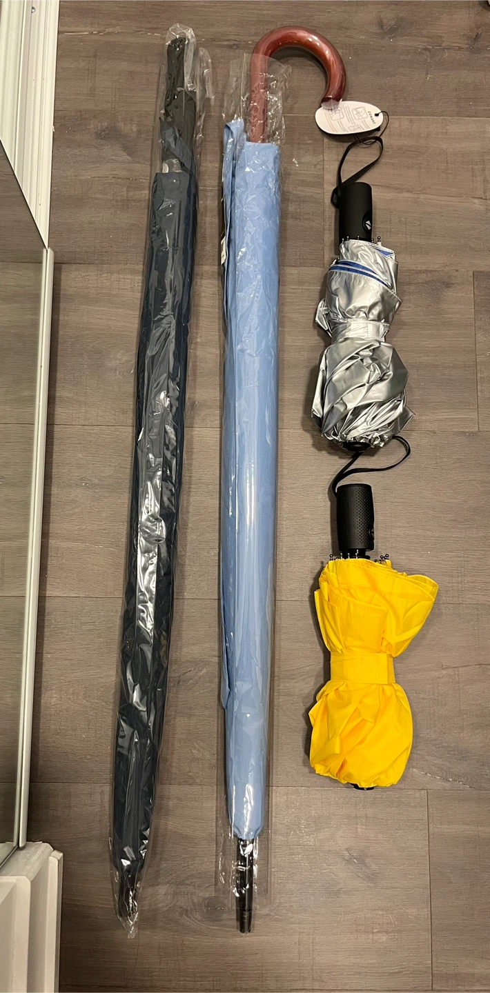 New Umbrellas (Black, Blue)