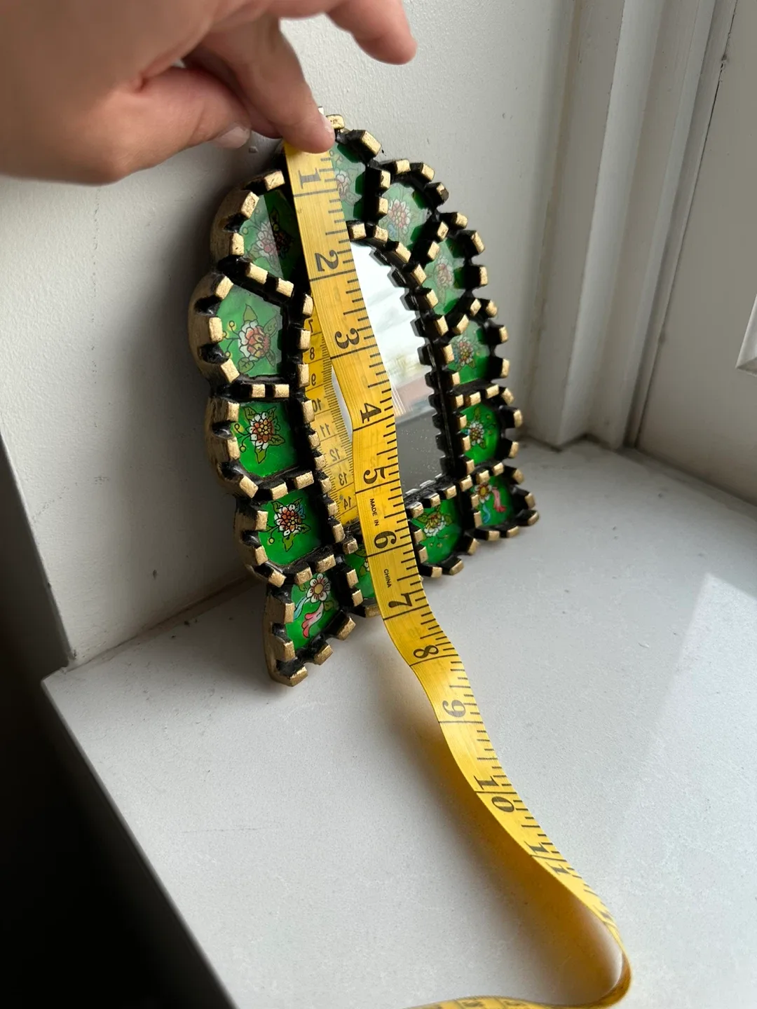 Set of 3 Handmade Peruvian Mirrors – Andean Folk Art image indicator(7)