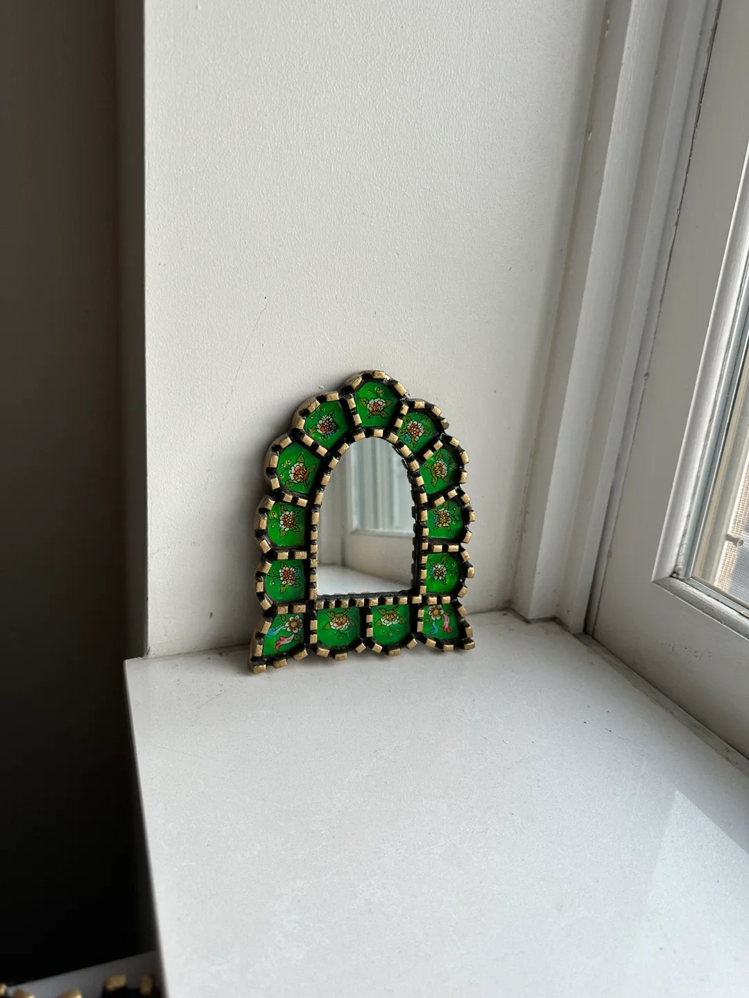 Set of 3 Handmade Peruvian Mirrors – Andean Folk Art image indicator(9)