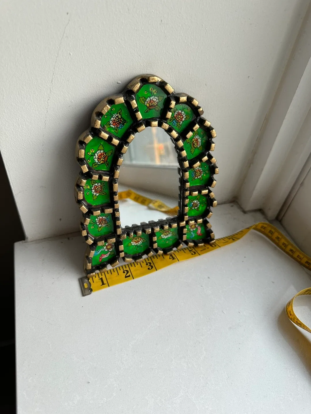 Set of 3 Handmade Peruvian Mirrors – Andean Folk Art image indicator(8)