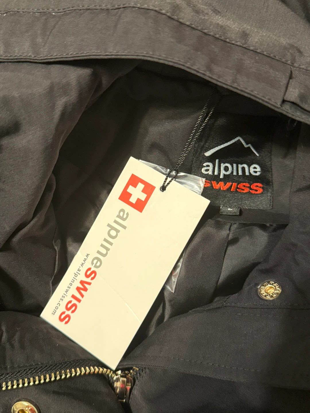 Alpine Swiss Tanya Hooded Rain Jacket - Long - photo 5