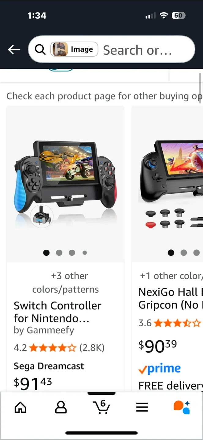 Gammeefy Switch Controller for Nintendo Switch/OLED thumbnail