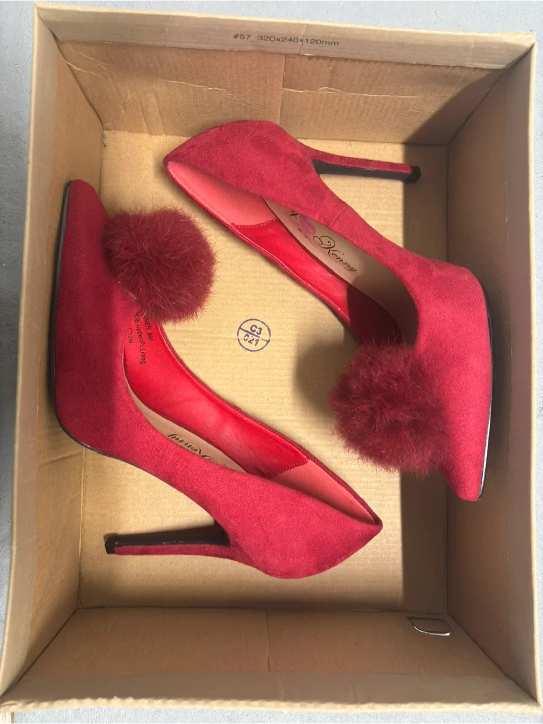 Penny Kenny Red Heels, Size 8 image indicator(3)