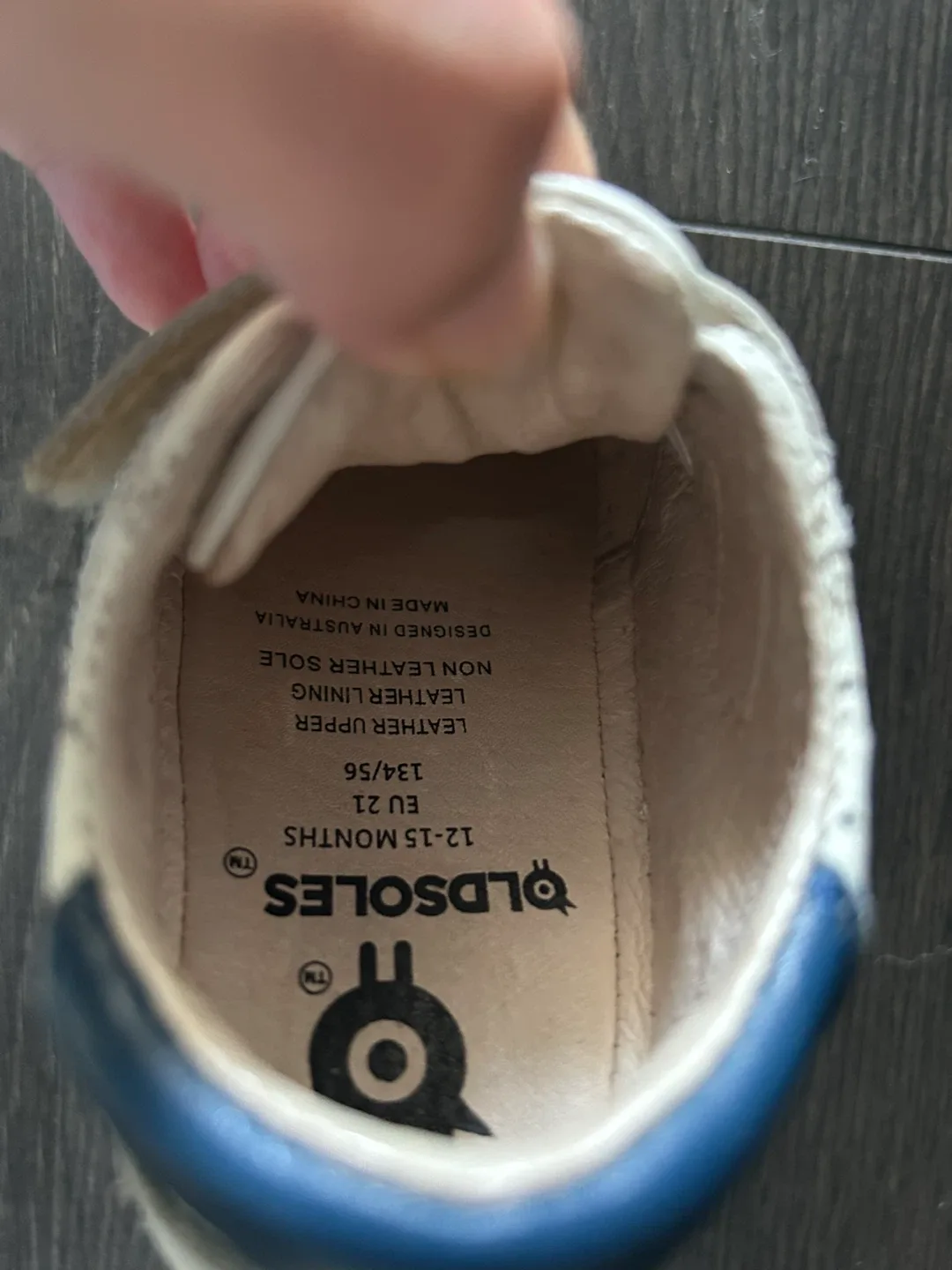 Old Soles Toddler Shoes Size EU 21/ US 5 image indicator(2)