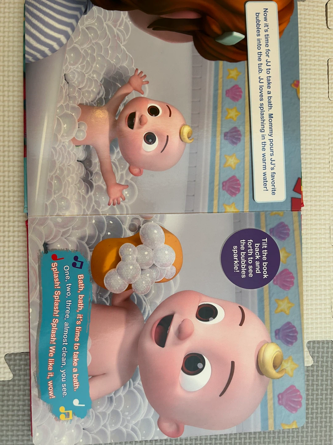 Cocomelon Sweet, Sweet Bedtime Touch-and-Feel Book - photo 3