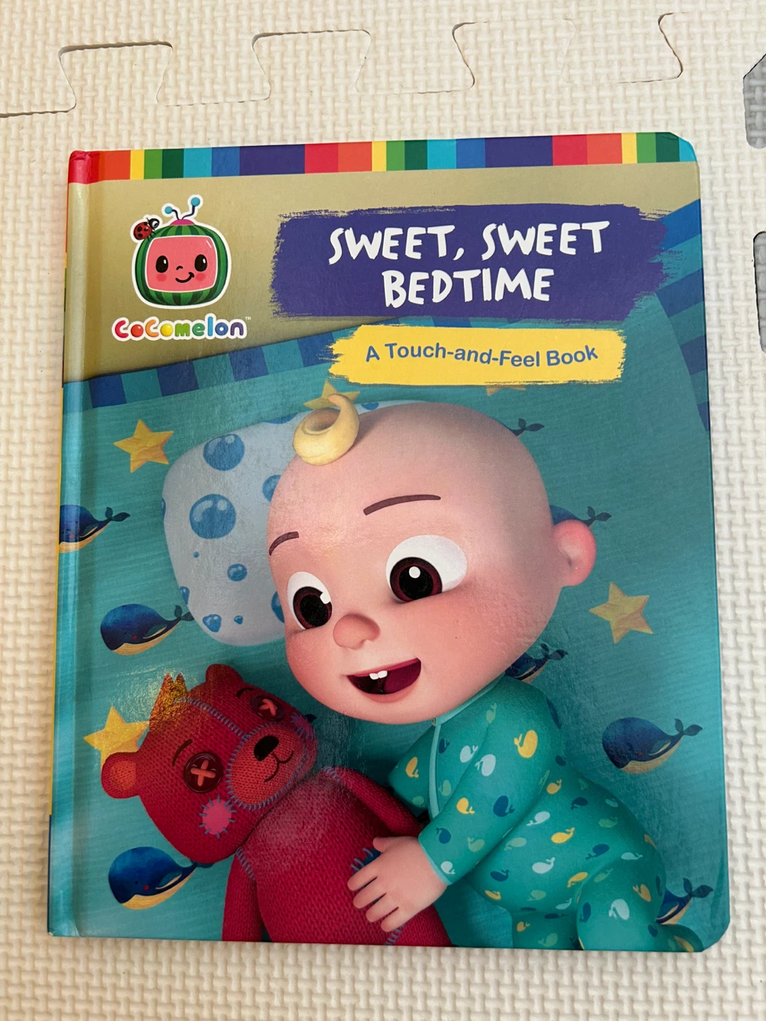Cocomelon Sweet, Sweet Bedtime Touch-and-Feel Book