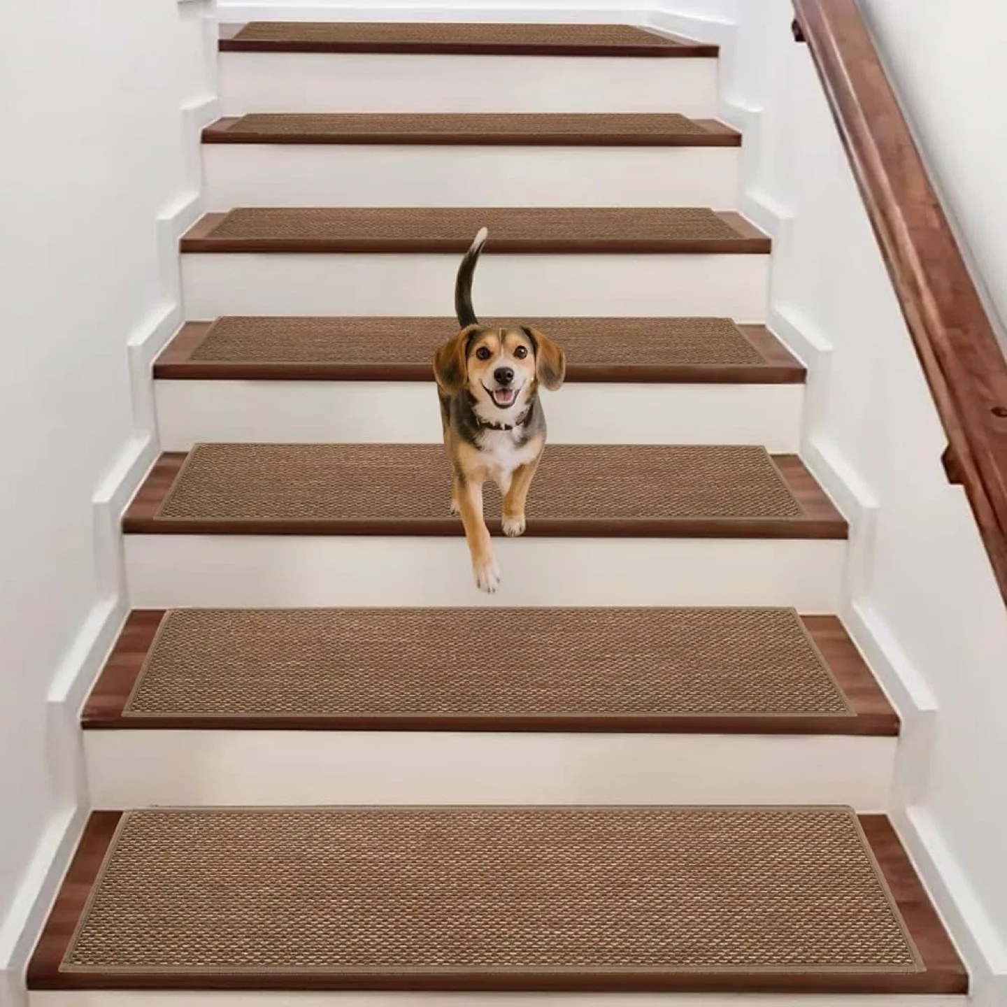 Brand new BONACA Linen Stair Treads Non Slip image indicator(2)