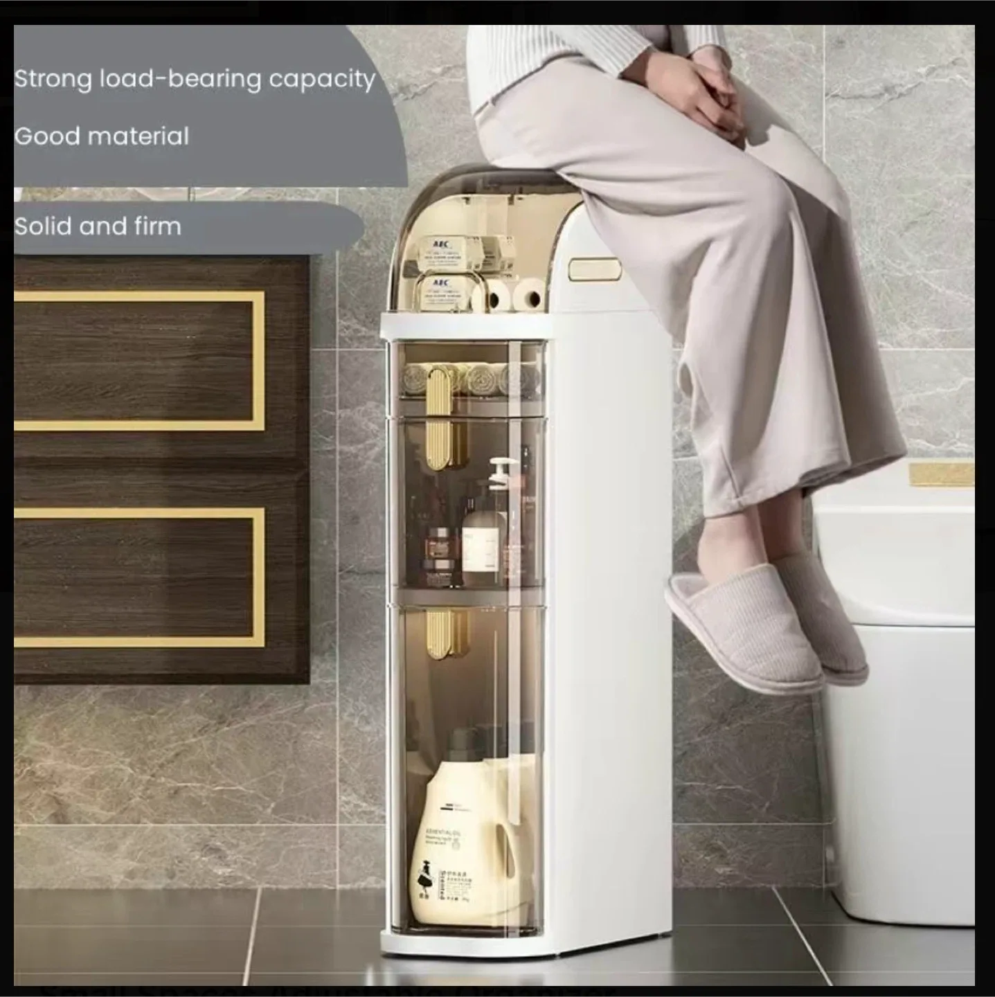 UFORU Ultra-thin Bathroom Storage Organizer image indicator(4)