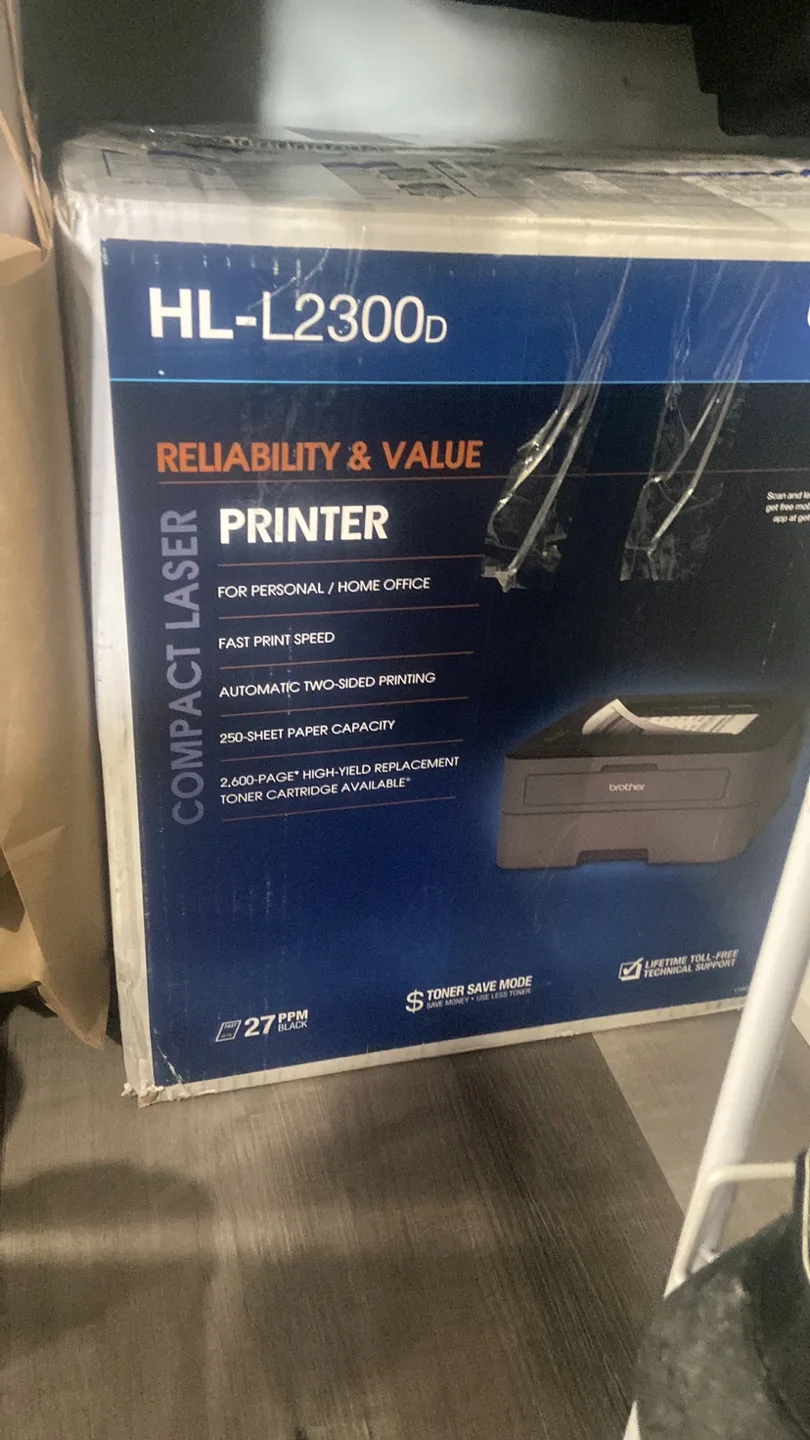 Brother HL-L2300D Compact Laser Printer - New in Box thumbnail
