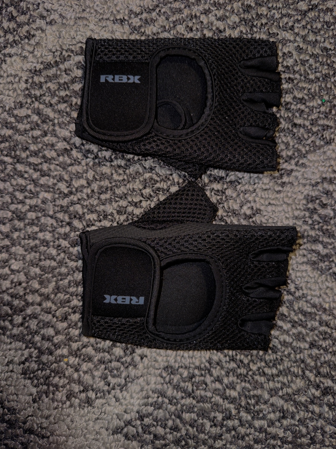 RBX training gloves mesh half finger