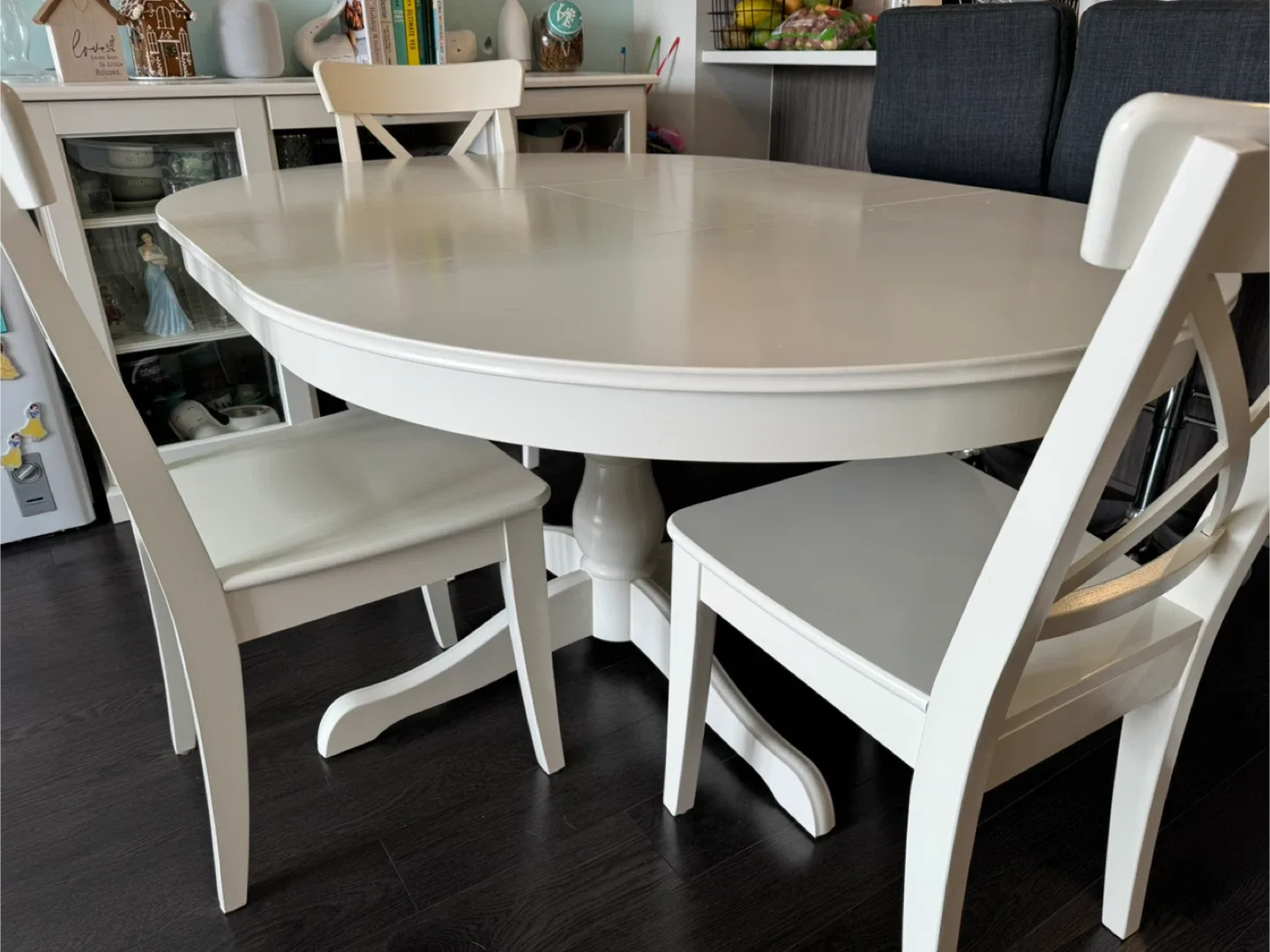 IKEA Dining Room Table and Chairs image indicator(4)