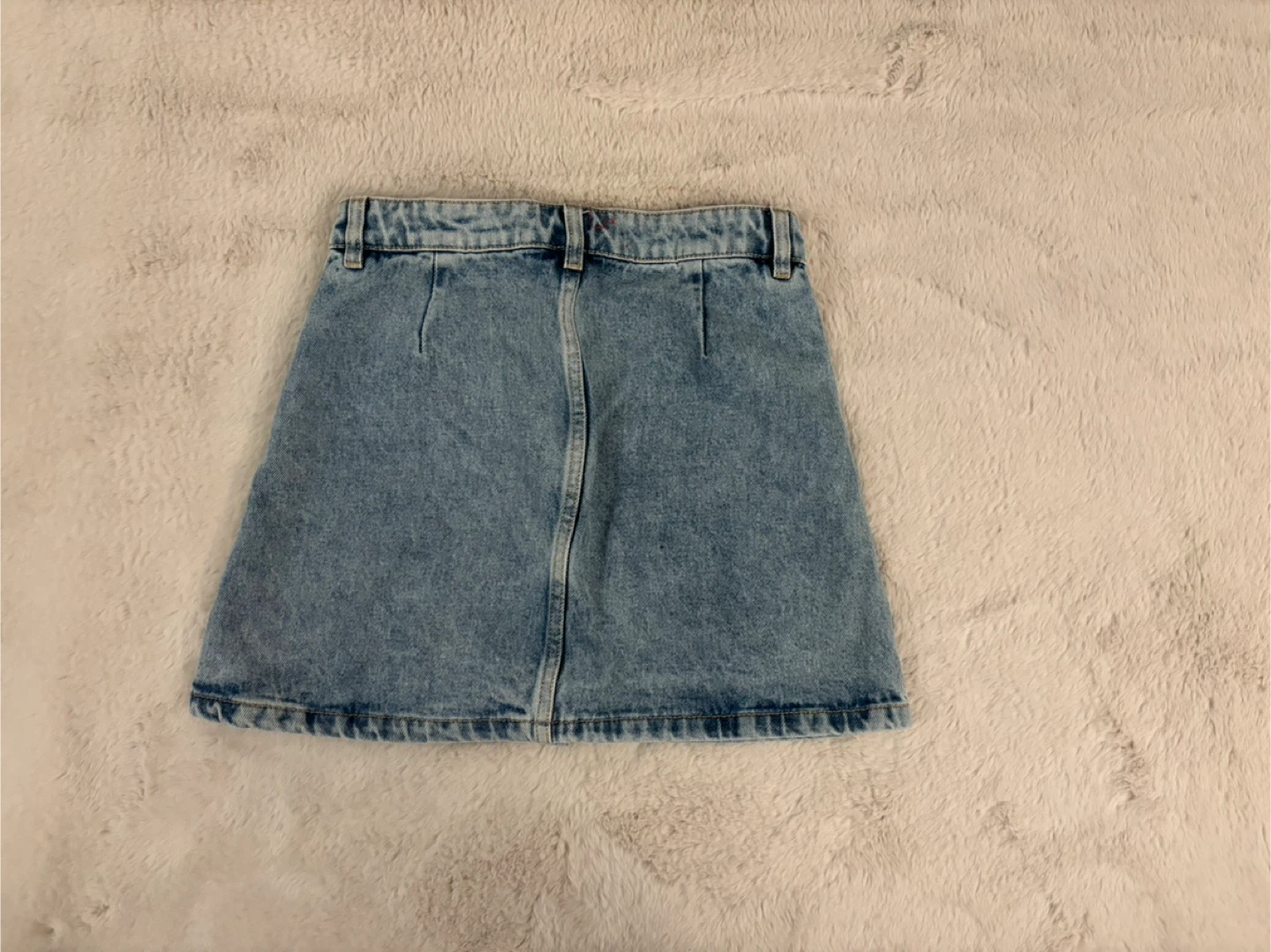 Denim Mini Skirt - photo 2