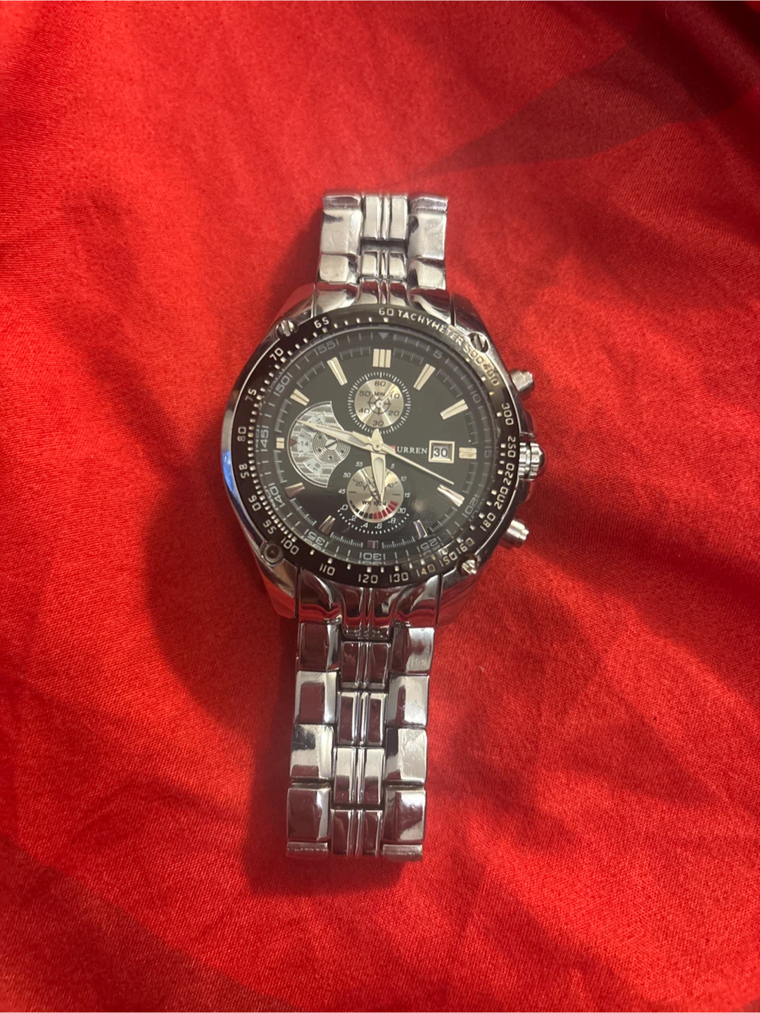 Curren Men's Silver Watch