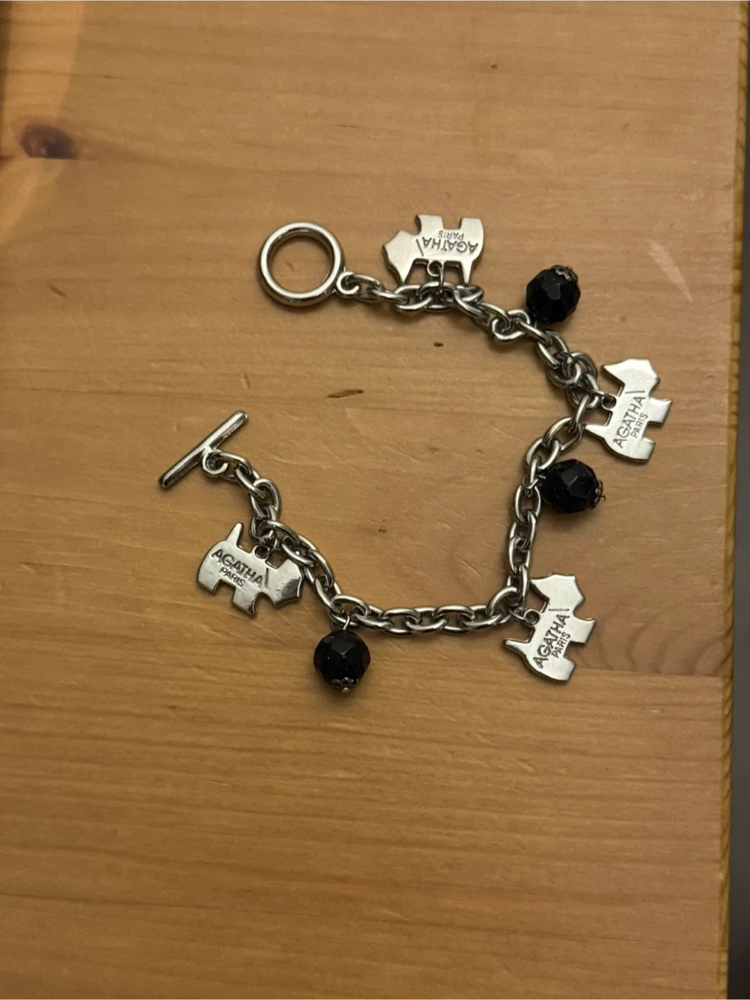 Agatha Paris Scottie Dog Charm Bracelet thumbnail