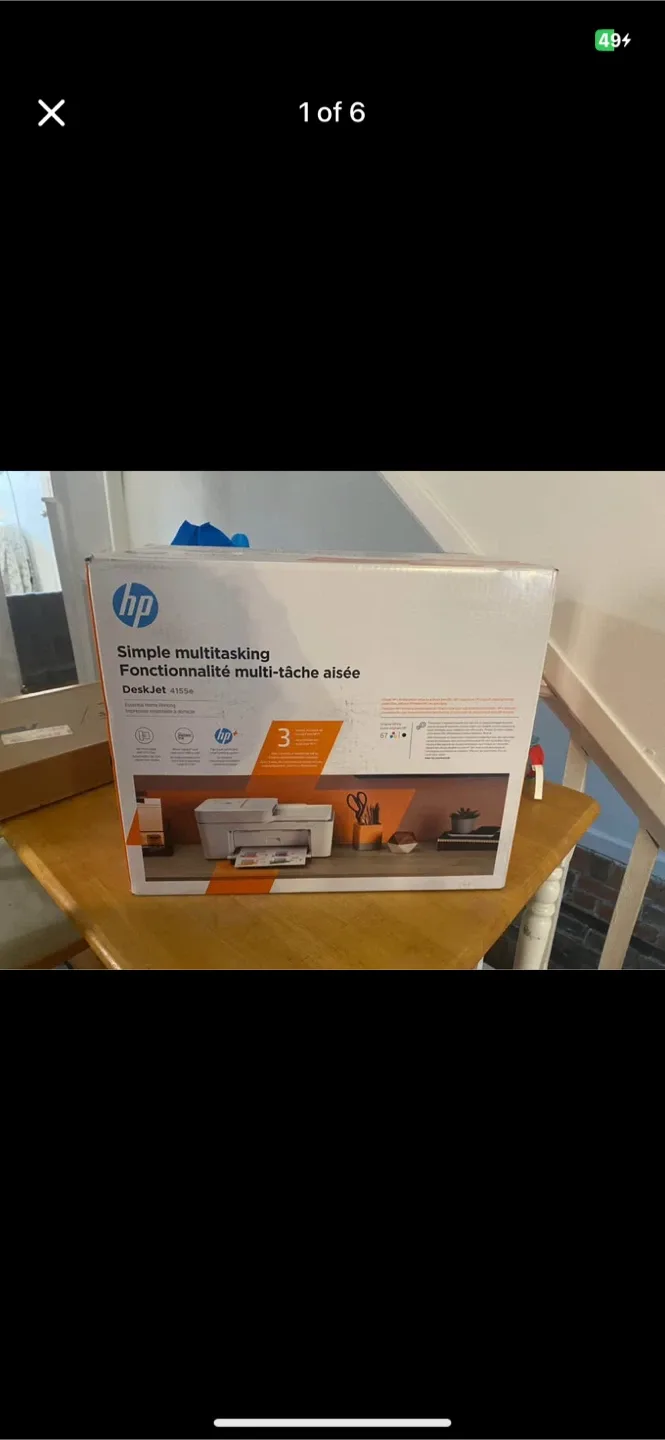 HP DeskJet 4155e All-in-One Printer (New) thumbnail