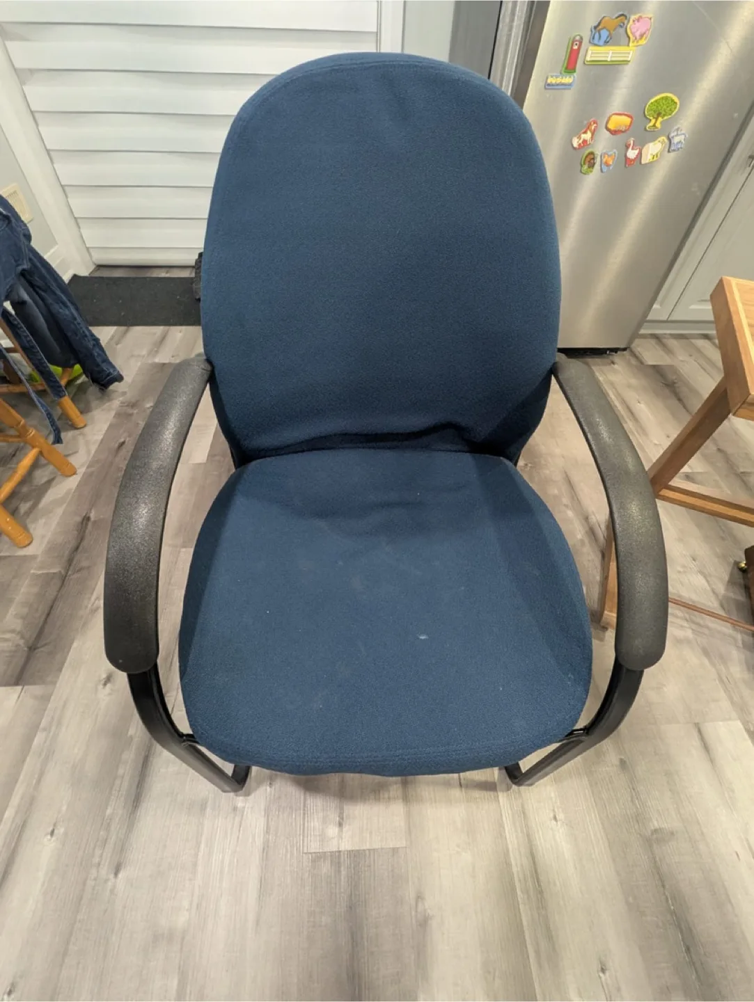 Wooden Side Table & 2 Oak Stools image indicator(2)