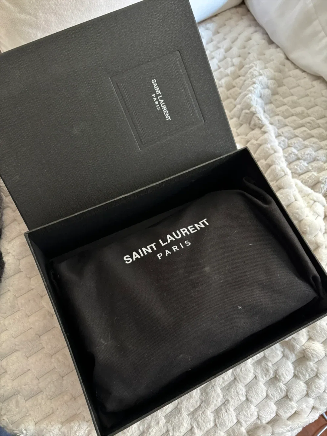 Black Croc Embossed Leather Bag image indicator(3)