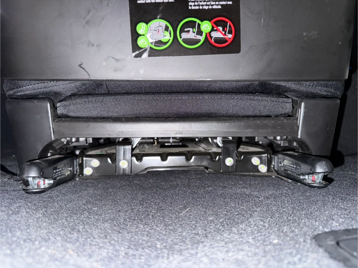 Clek Oobr Booster Car Seat - Black image indicator(5)