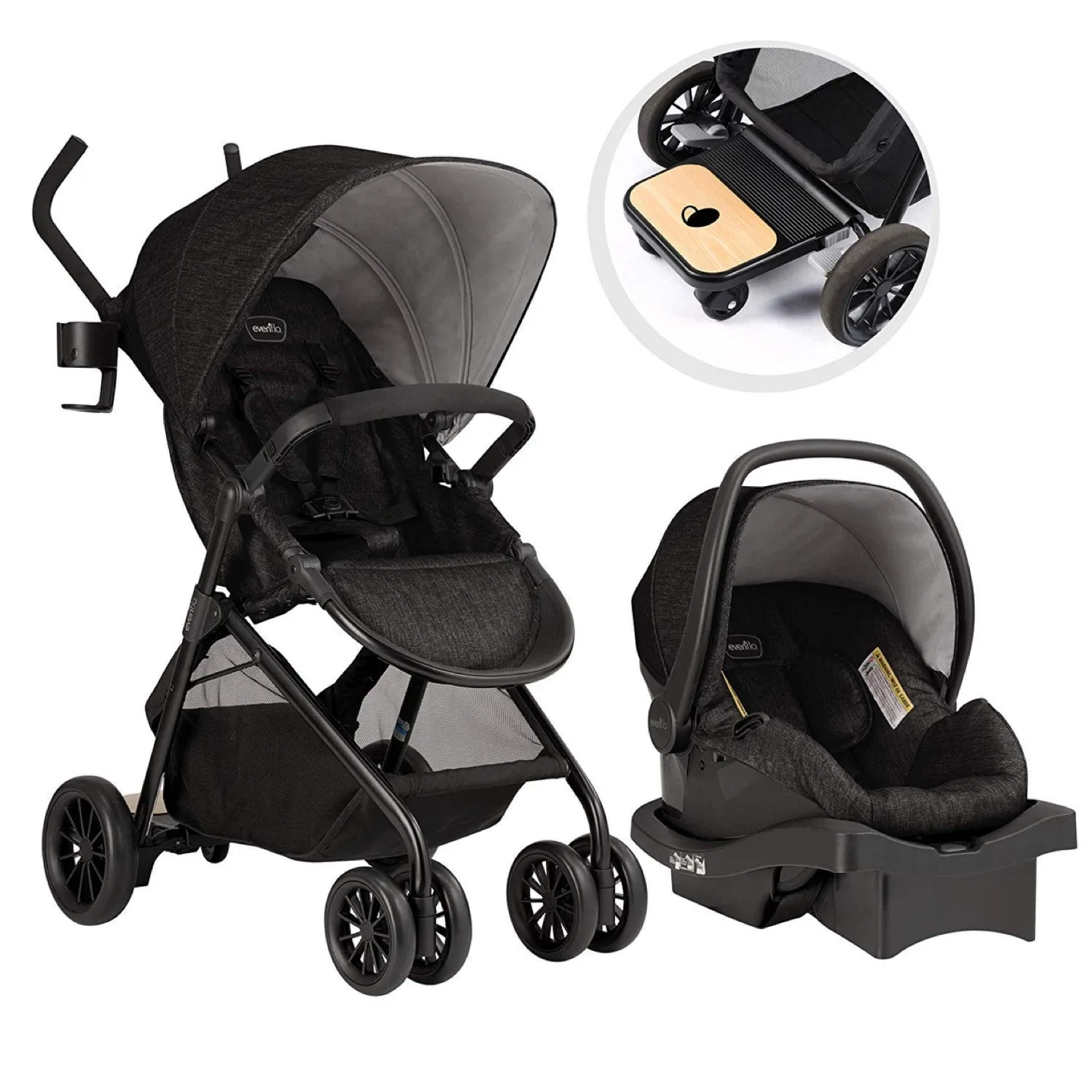 Evenflo Car seat & Stroller