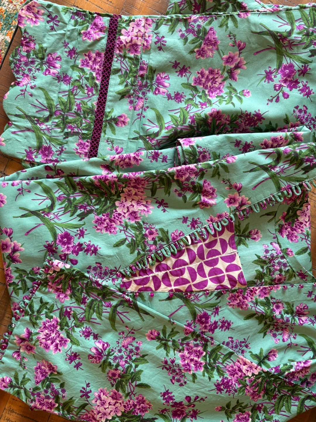 Sapphire floral Print Suit