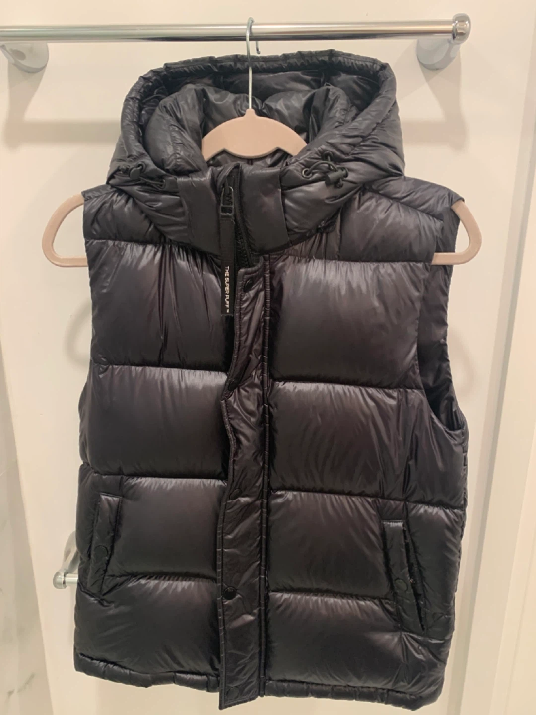 TNA Super Puff Vest - Black Size XS - photo 3