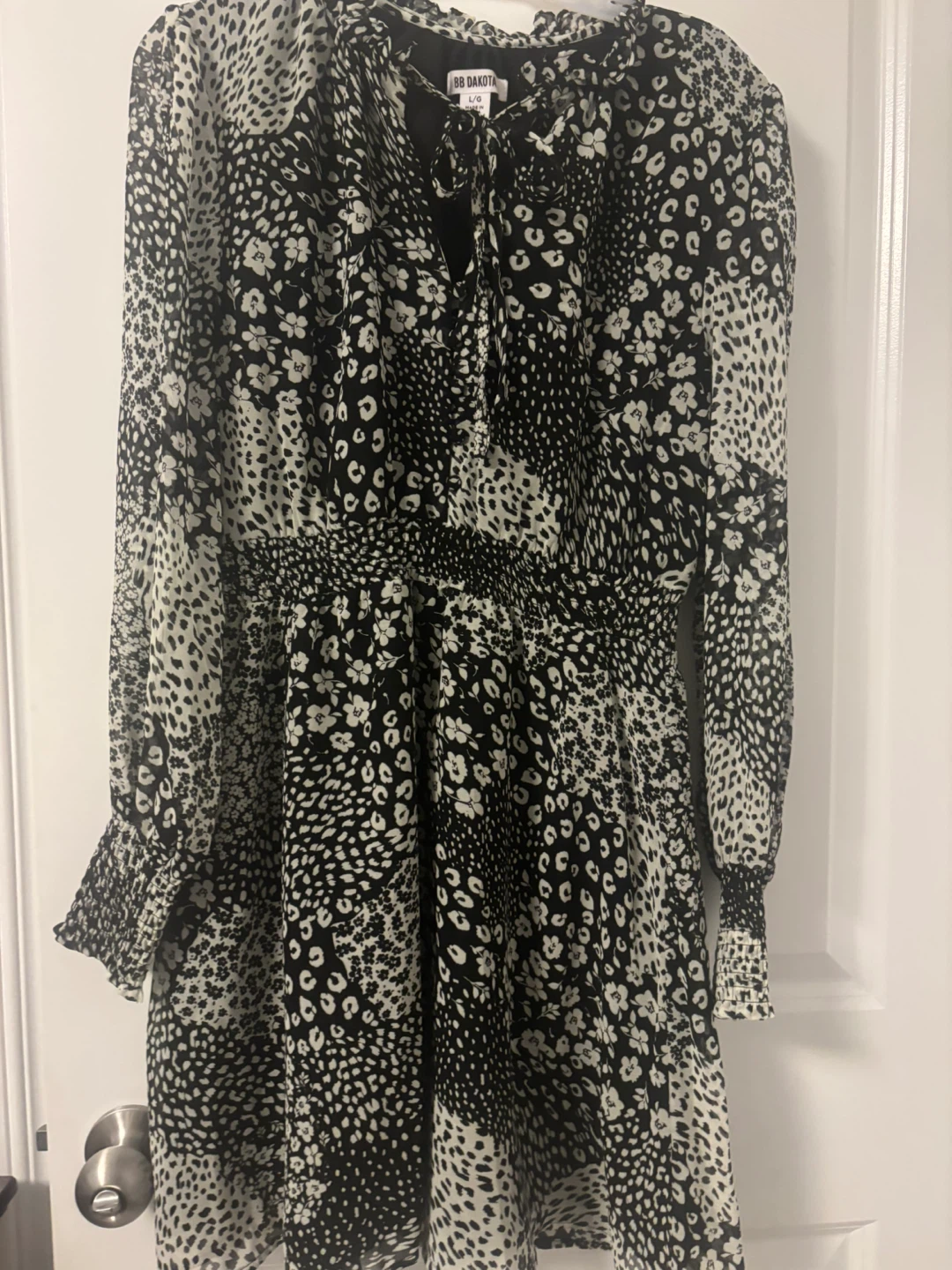 BB Dakota Animal Print Dress