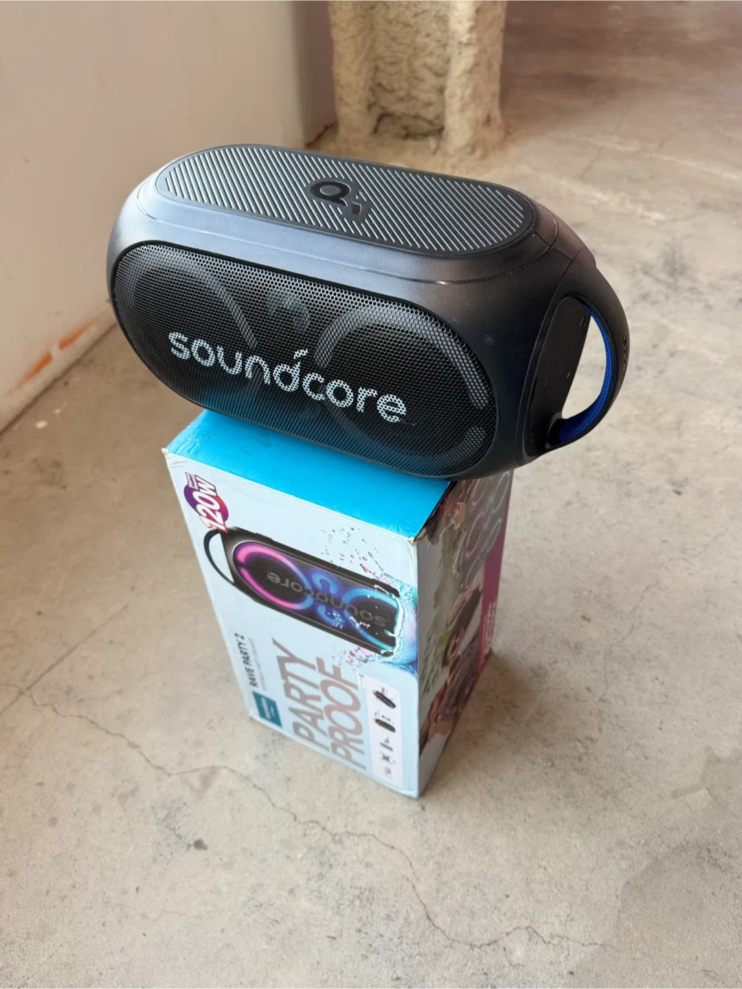 Soundcore Anker Rave Party 2 Portable Speaker, 120W Stereo Sound image indicator(2)