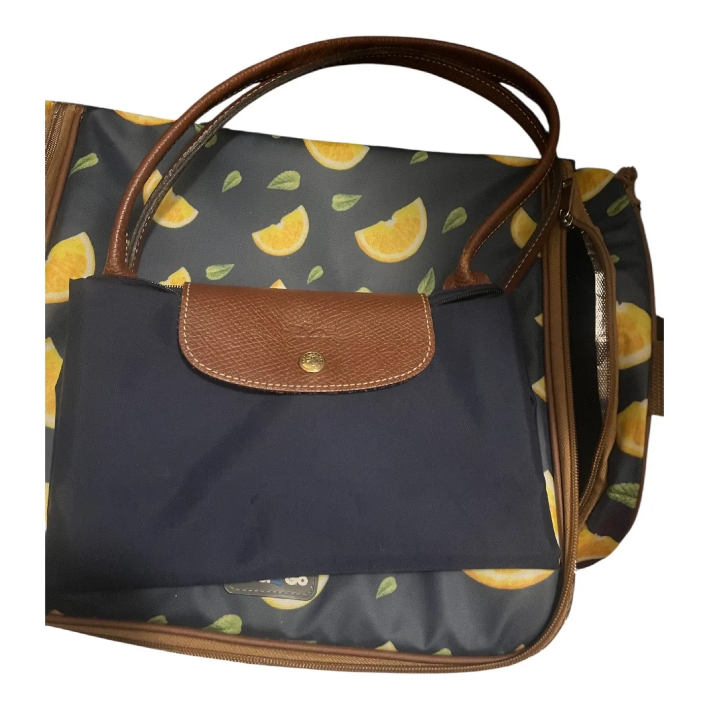 Longchamp Le Pliage Tote Bag - Navy image indicator(3)