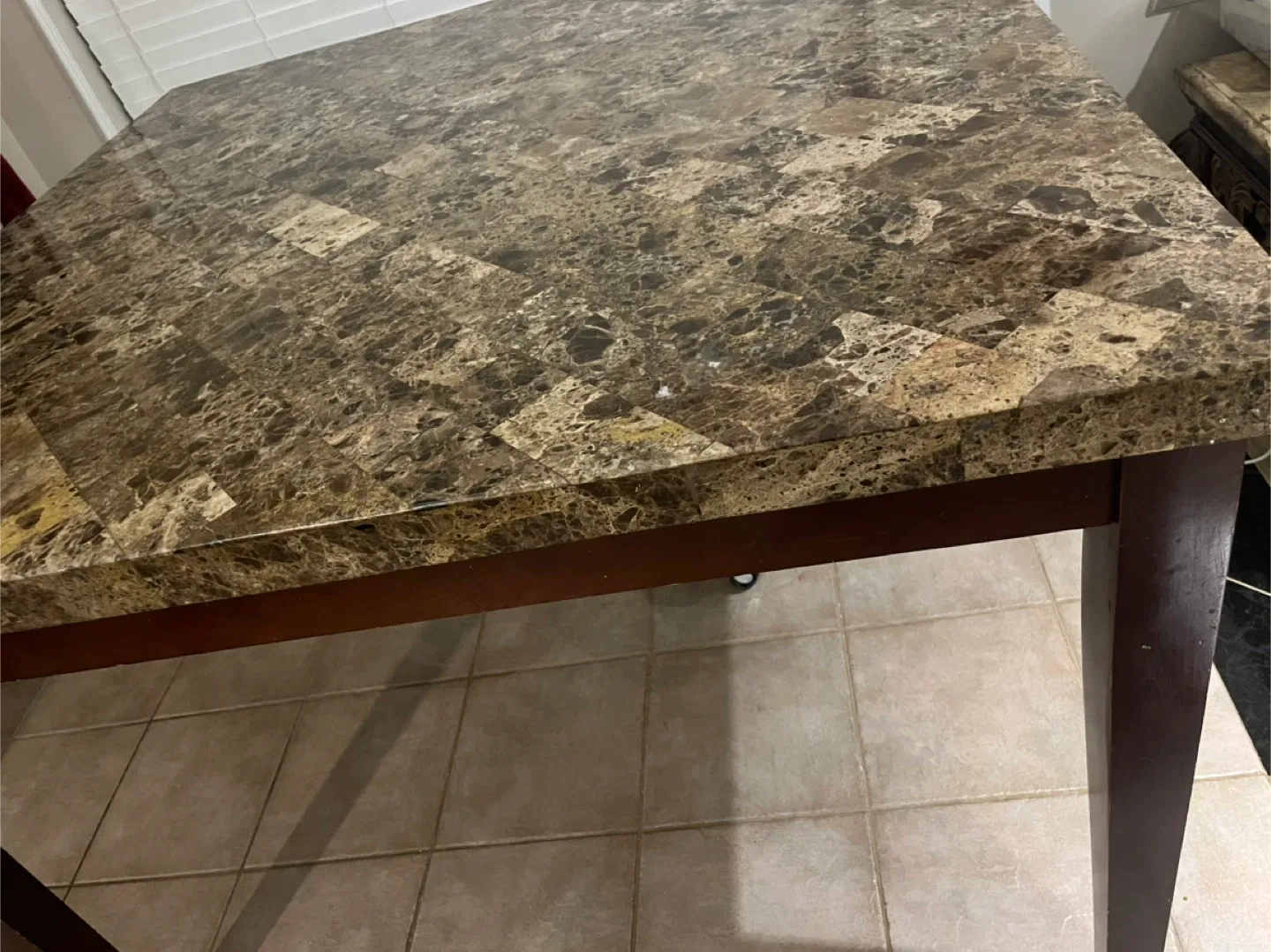 Marble Top Dining Table, coffee table and end tables image indicator(2)