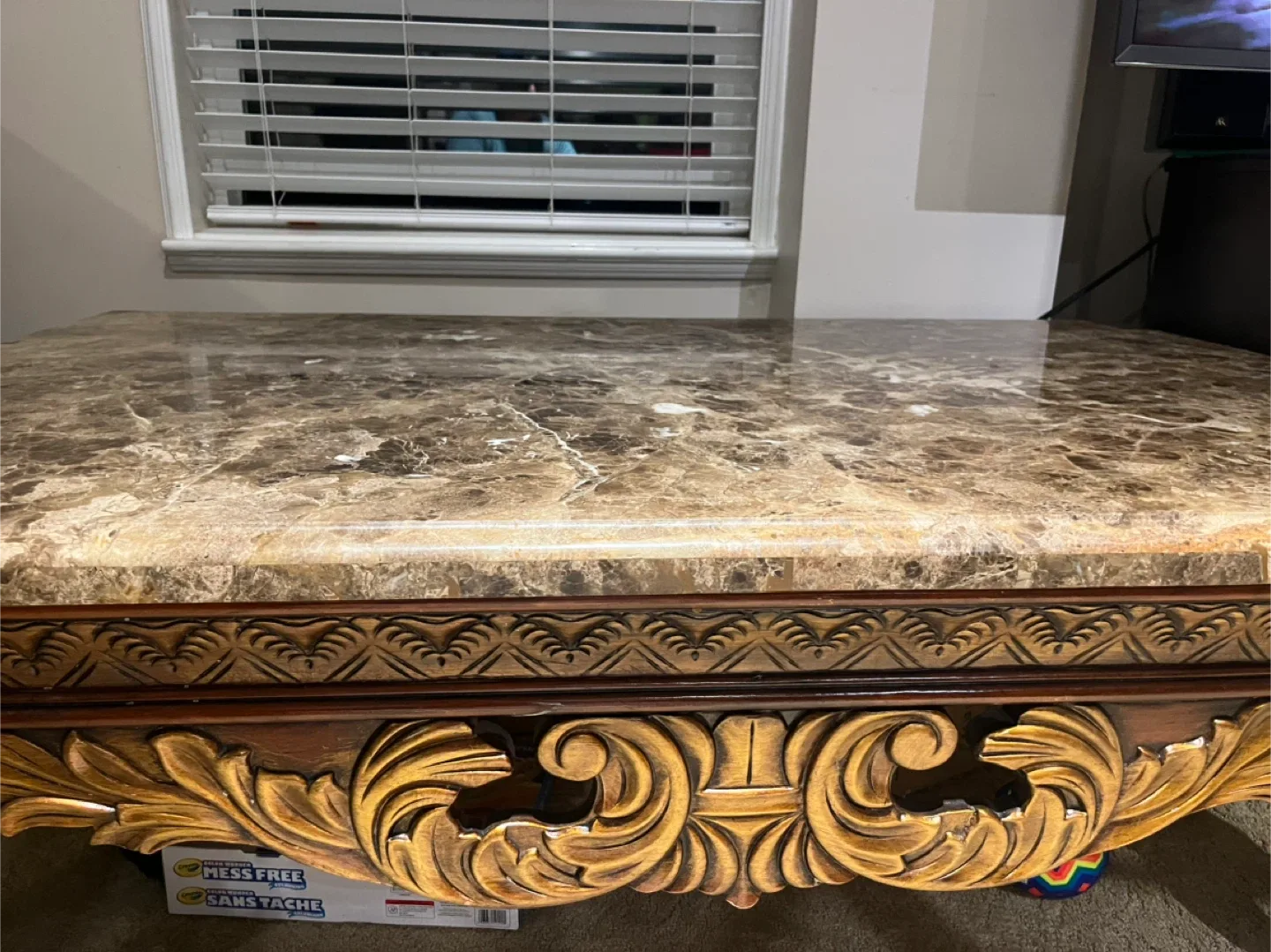 Marble Top Dining Table, coffee table and end tables image indicator(6)