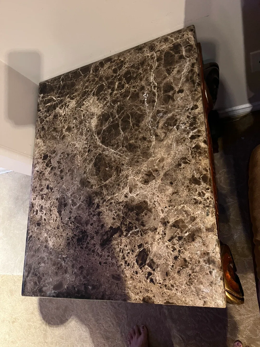 Marble Top Dining Table, coffee table and end tables image indicator(9)