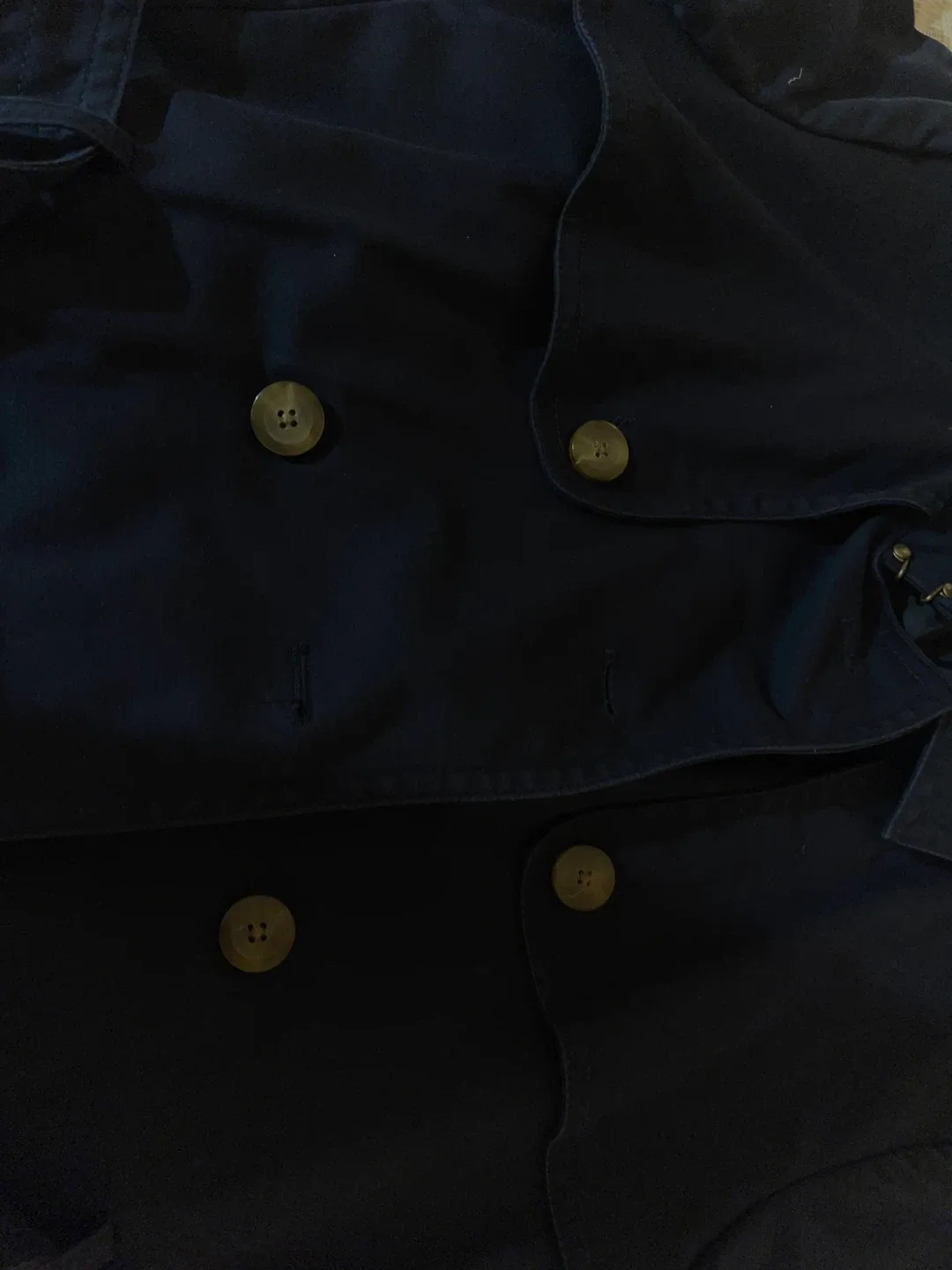 Tommy Hilfiger Black Trench Coat image indicator(7)