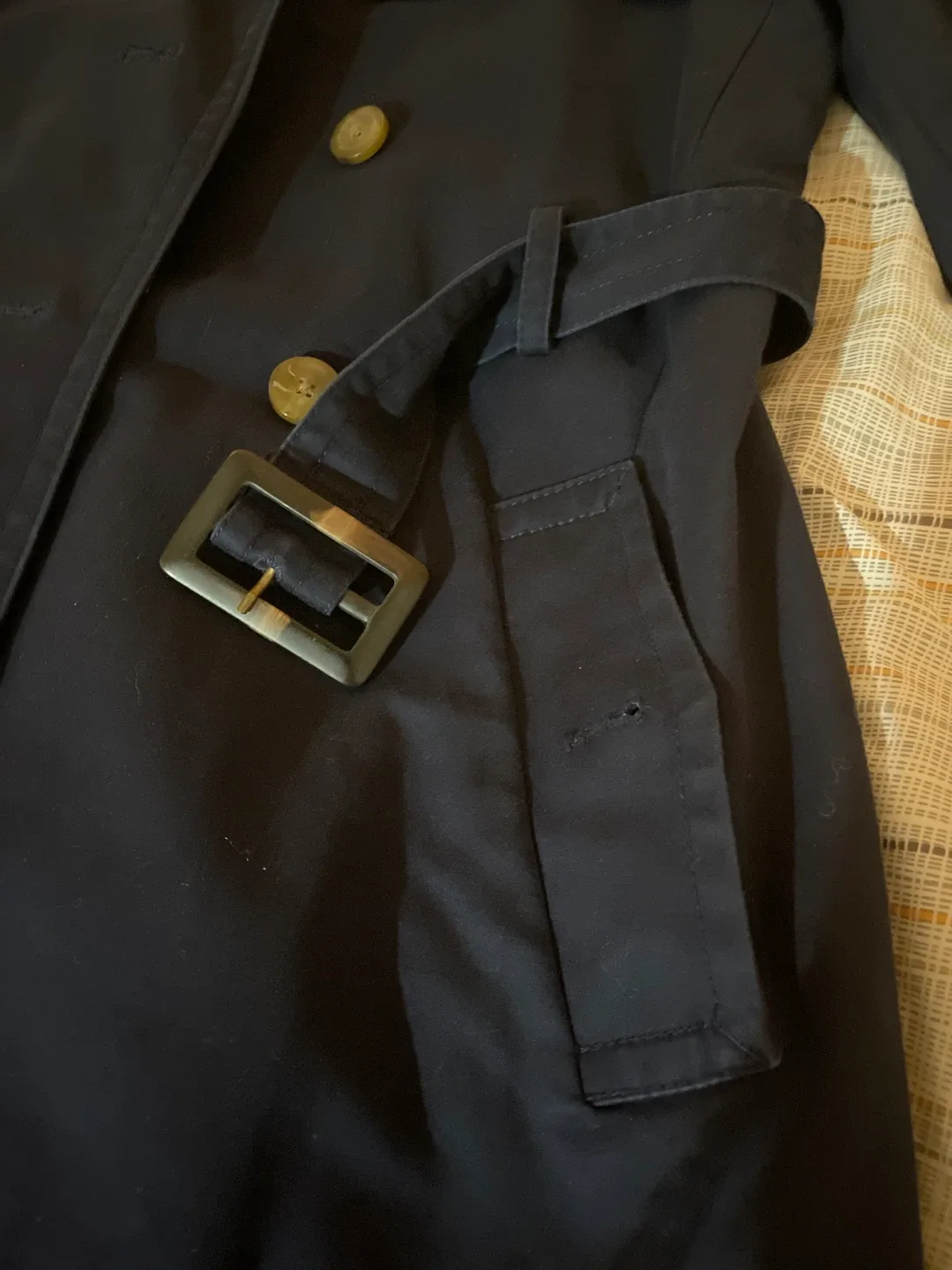 Tommy Hilfiger Black Trench Coat image indicator(5)