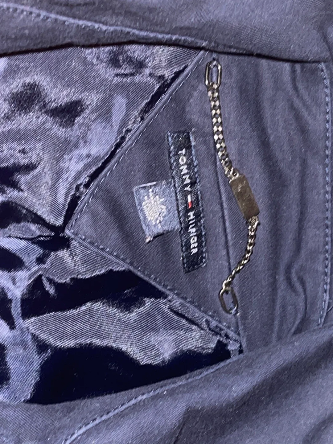 Tommy Hilfiger Black Trench Coat image indicator(3)