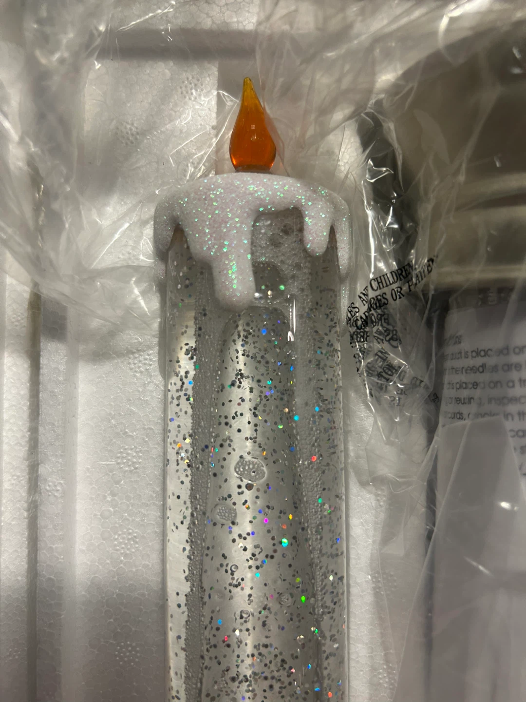 Glitter Candle Set - New in Box/ 4 boxes