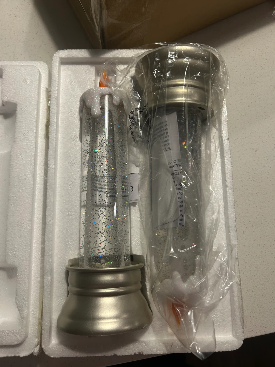 Glitter Candle Set - New in Box/ 4 boxes - photo 2