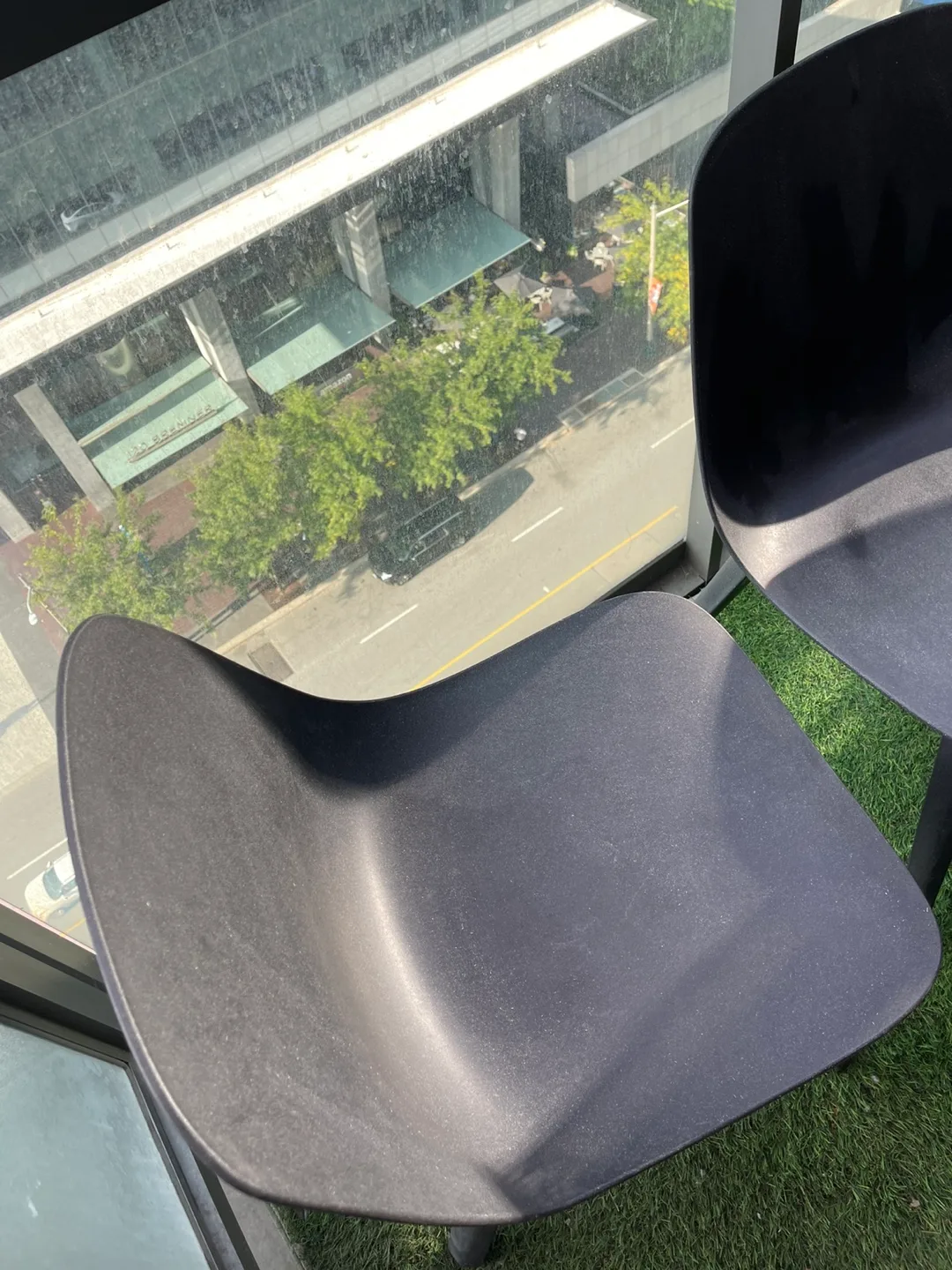 Set of 2 IKEA ODGER Black Chairs image indicator(2)