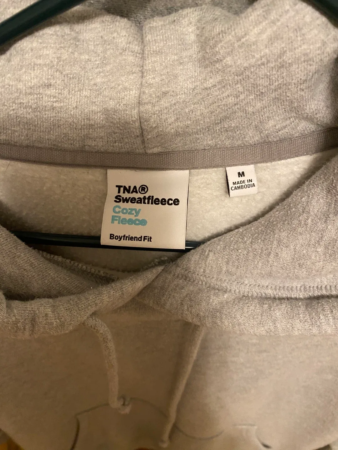 TNA Sweatfleece Cozy Fleece Boyfriend Fit Hoodie - M image indicator(3)