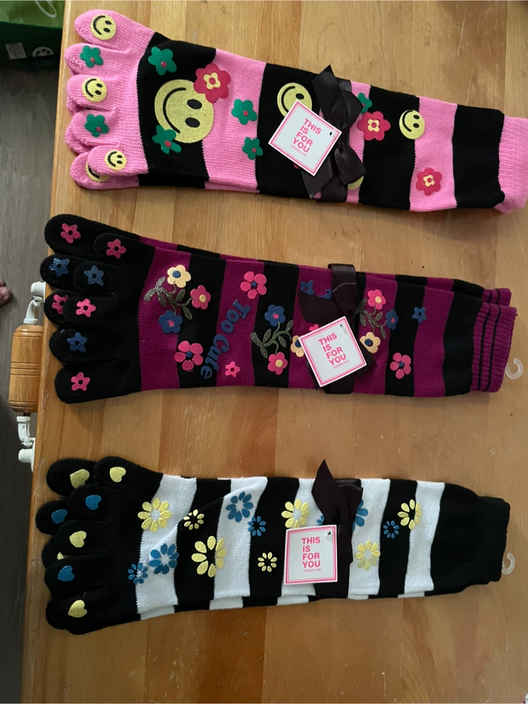 Toe Socks - Cute Designs!