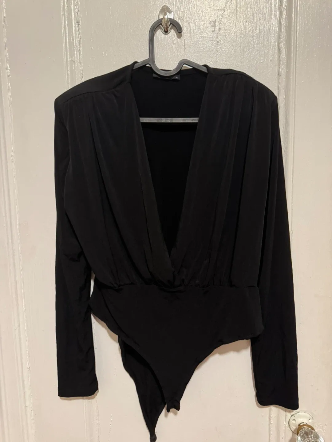Black Long Sleeve Bodysuit image indicator(2)